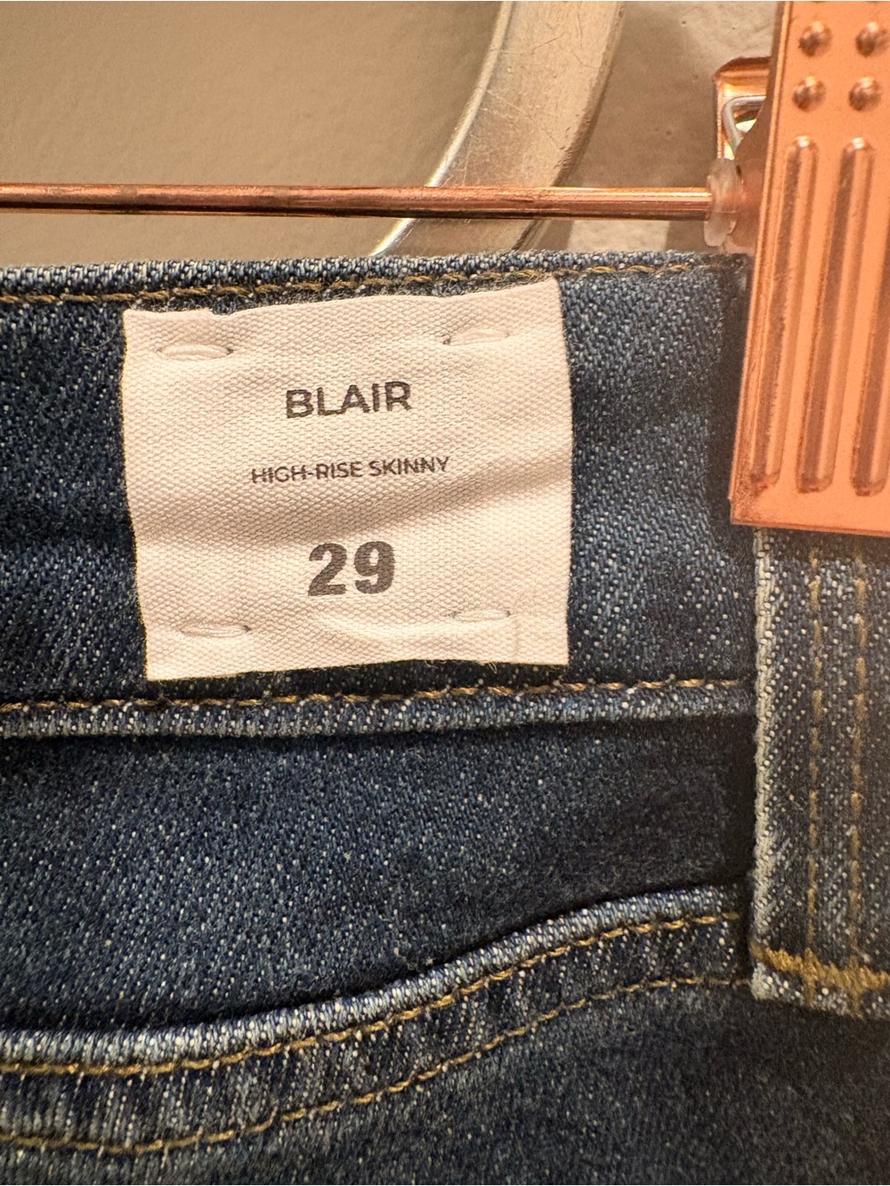 Hudson Jeans Women’s Blair High-Rise Skinny Jeans Sz 29 NWT - Picture 6 of 6